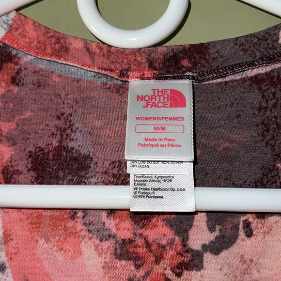 The North Face Shirt Adult Women's Size M medium Short Sleeve Pink - Picture 2 of 3